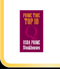 Prime Time Top 10 Steakhouses